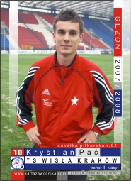 Krystian Pać, 2007/2008.