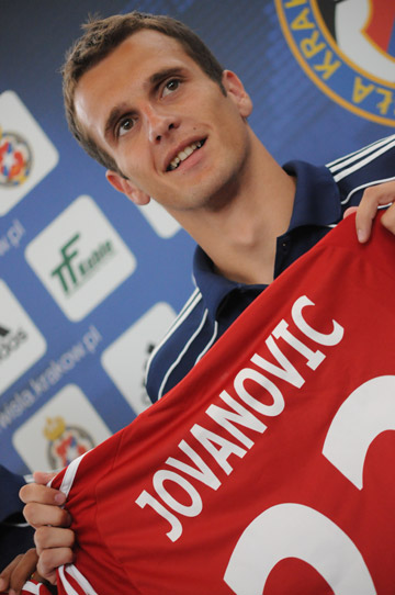 Kontynuacja ofensywy transferowej - 12 lipca kontrakt z Wisłą podpisuje Marko Jovanović
