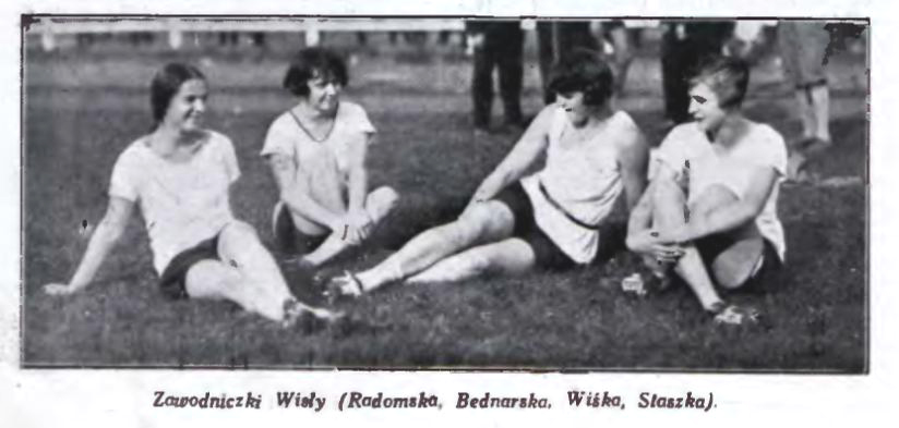 Lekkoatletki Wisły 1927