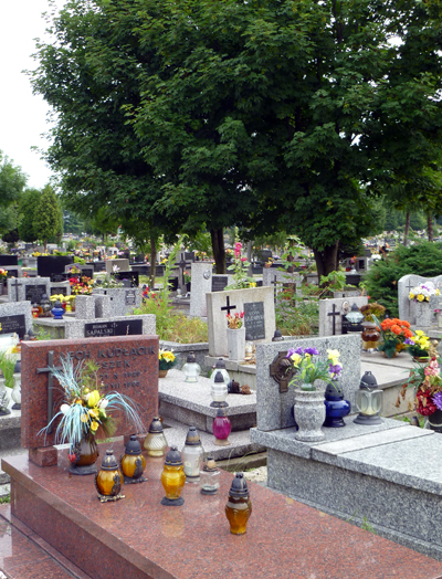 Grób Lecha Kudłacika na Cmentarzu w Grębałowie