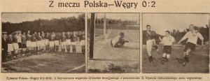 Reprezentacja Polski po raz pierwszy na stadionie Wisły, 1925 rok