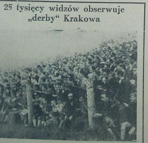 1949 rok na stadionie Wisły