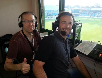 Transmisję meczu na antenie Eurosport2 komentowali Tomasz Lach i Maciej Żurawski.