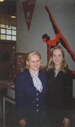 Z mamą Krystyną 2001r