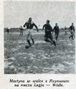 1930 rok, mecz Wisła-Legia