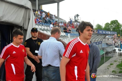 Mateusz Arian (po prawej).[Foto: kibicewisly.pl]