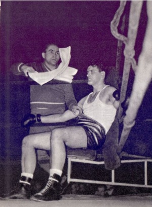 Chodorowski z trenerem Greniem