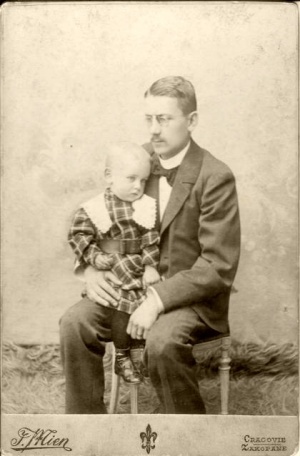 Z ojcem Władysławem