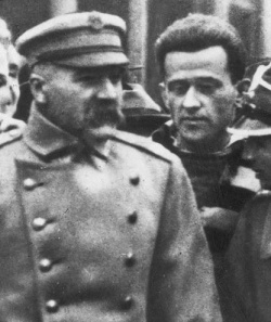 Listopad 1924. W. Krupa i J. Piłsudski