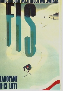 Plakat FIS 1939 Zakopane