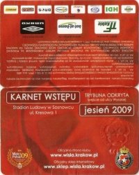 Karnet – sezon 2009/2010, jesień