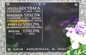 Grób Mariana Stolczyka na Cmentarzu Podgórskim