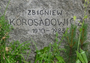 Grób Zbigniewa Korosadowicza w Zakopanem (2013).