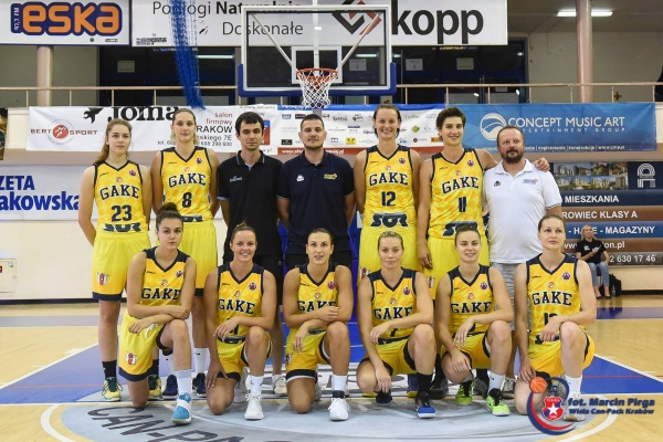 Drużyna z Koszyc podczas turnieju organizowanego w Krakowie w 2016 roku.