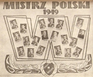 Tableau Mistrzów Polski 1949
