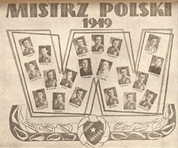 Pamiątkowe tableau Mistrza Polski