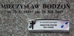 Grób Mieczysława Bodzonia na Cmentarzu Batowickim