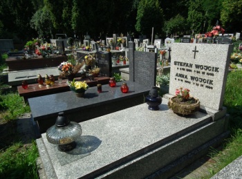 Grób Stefana Wójcika na Cmentarzu Rakowickim
