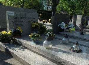 Grób Stefana Dyrasa na Cmentarzu Rakowickim