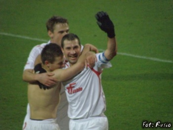 Niekończąca się radość Patryka Małeckiego po zdobyciu gola.