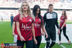 Model zaprezentowany podczas meczu z Arką Gdynia.