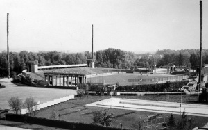 Zdjęcie stadionu z 1973 roku. Własność: "M Szymkowiak".