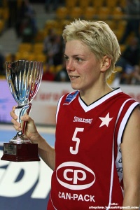 Jelena jako MVP finału Pucharu Polski 2009