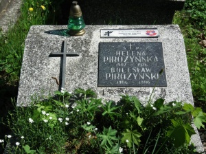 Grób Bolesława Pirożyńskiego na Cmentarzu Pasternik, Bronowice