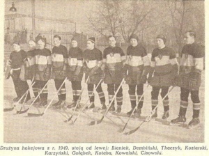 Drużyna hokeja 1949