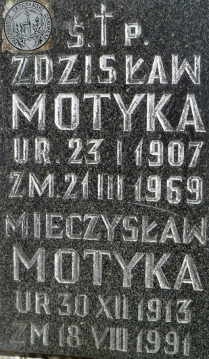 Grób Zdzisława Motyki w Zakopanem.