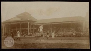 Mecz na stadionie Wisły w 1924 roku