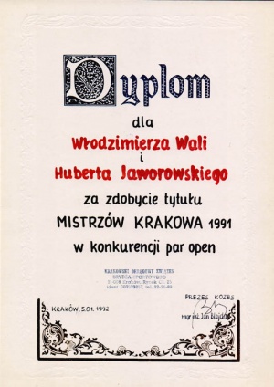 Mistrzostwa Krakowa 1991