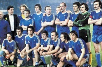 Rok 1981. Z Pucharem Zdobywców Pucharów.