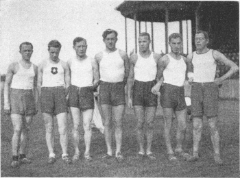 Grupa lekkoatletów Wisły w 1931 roku