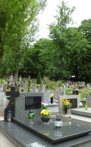Grób Mariana Stolczyka na Cmentarzu Podgórskim