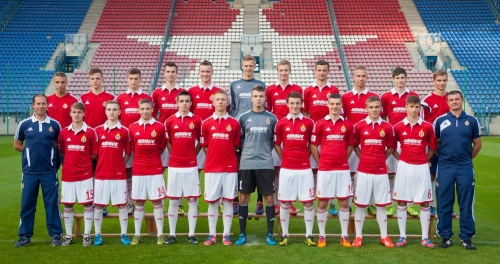 Juniorzy starsi U-19 w sezonie 2014/2015.