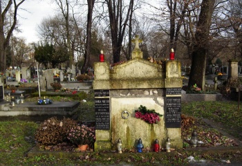 Grób Ignacego Moesera na Cmentarzu Rakowickim