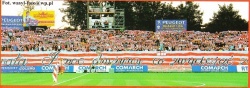 2008.08.31 Cracovia -Wisła,oprawa fanów gospodarzy.