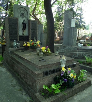 Grób Zygmunta Jaśko na Cmentarzu Rakowickim