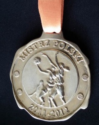 Złoty medal MP 2012. Ze zbiorów Katarzyny Krężel.