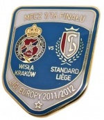 Oficjalna odznaka wydana z okazji meczu 1/16 finału Ligi Europy