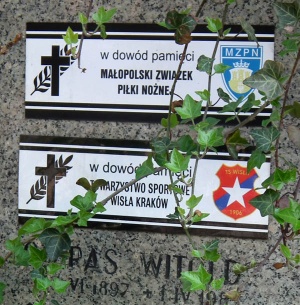 Grób Witolda Gierasa na Cmentarzu Rakowickim 2012