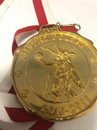 Złoty medal MP 2011. .