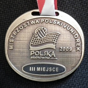 Brązowy medal Mistrzostw.Ze zbiorów Ewy Zabajewskiej-Musiał.