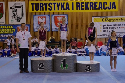 Finał równoważni: Zosia Tokarek (złoty medal), Aleksadnra Batko (srebrny medal)