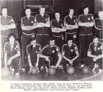 Koszykarze w 1976 r.