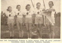1948. Kirschanek w reprezentacji Krakowa