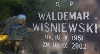 Grób Waldemara Wiśniewskiego na Cmentarzu Podgórskim