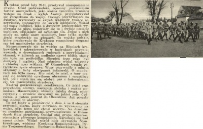 Legioniści na boisku Wisły. Sierpień 1914