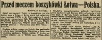 Stok w reprezentacji Polski, 1939 rok